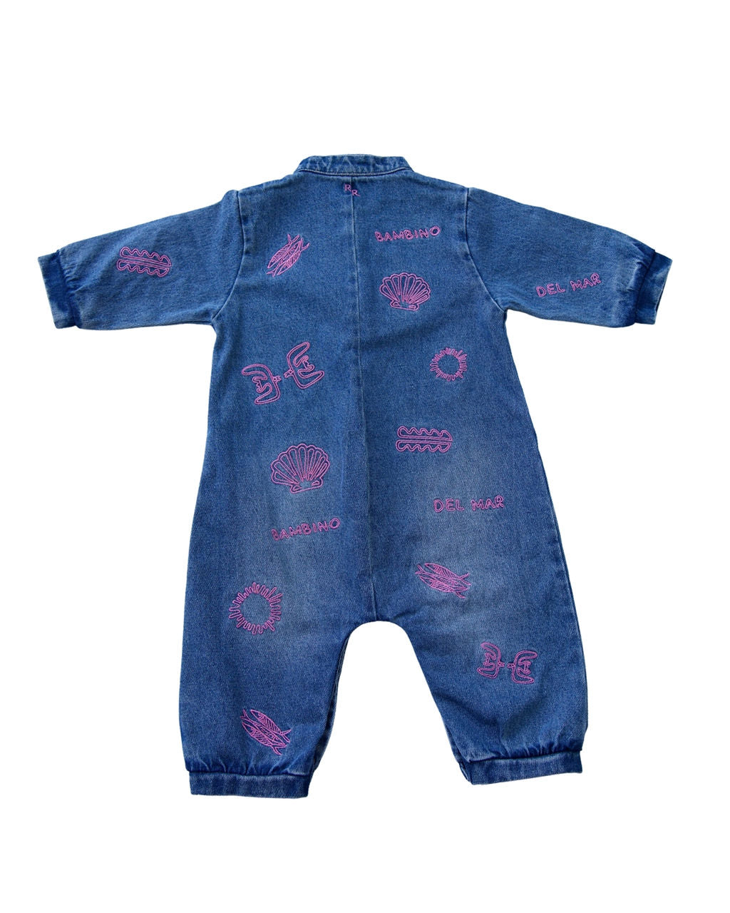 Denim Boiler Suit - Rosa