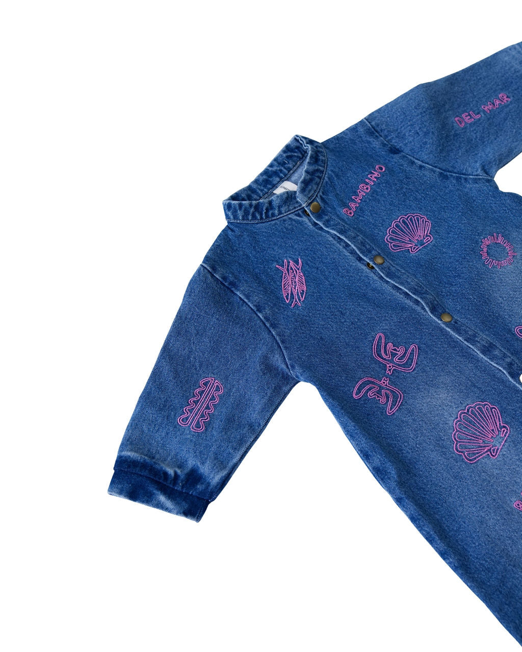 Denim Boiler Suit - Rosa