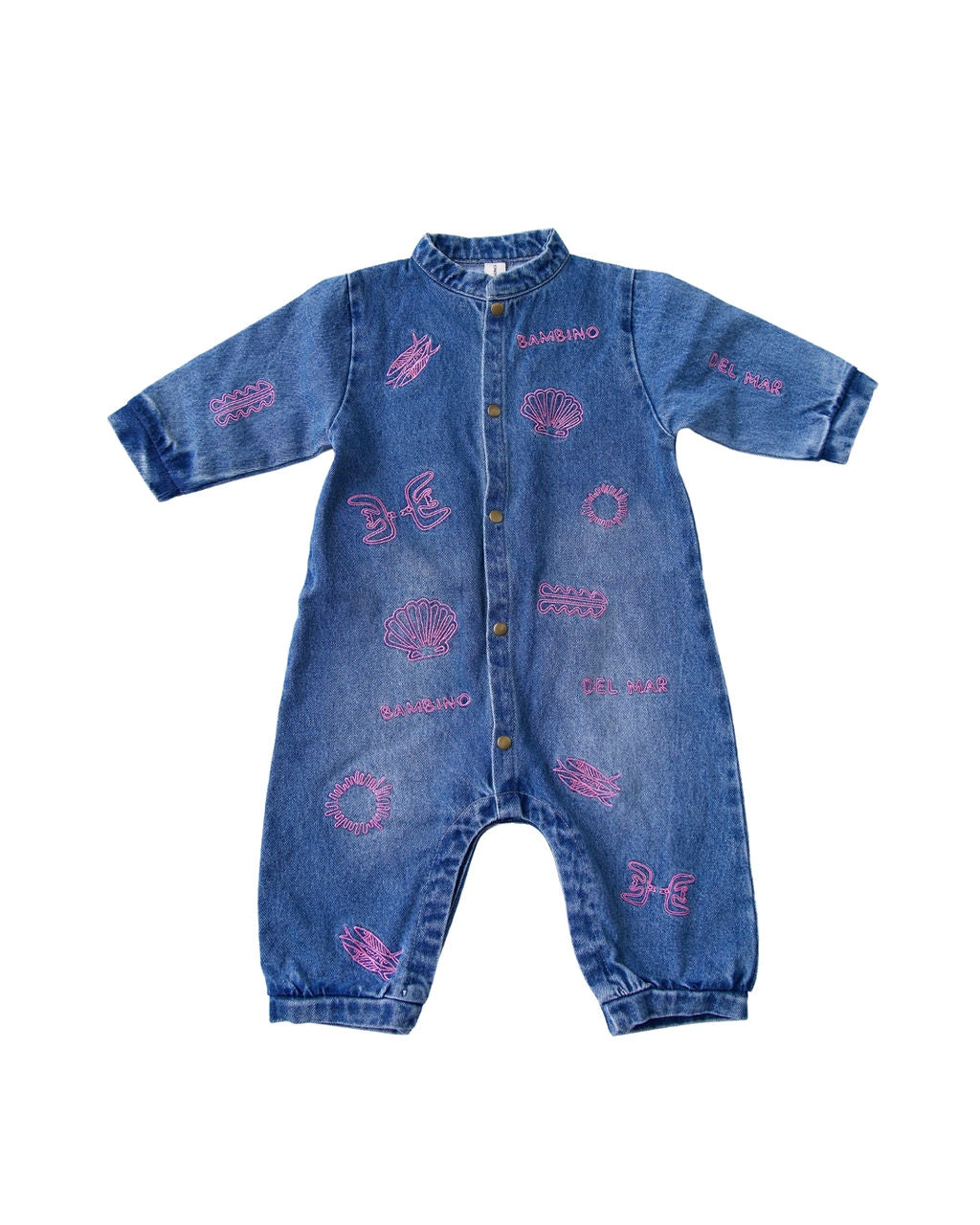 Denim Boiler Suit - Rosa