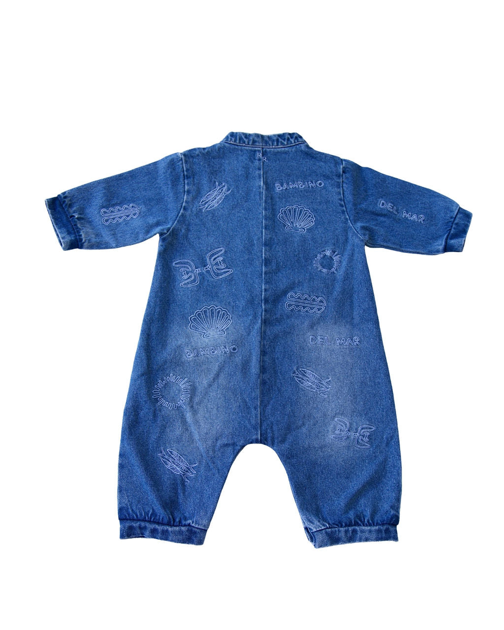 Denim Boiler Suit - Azure