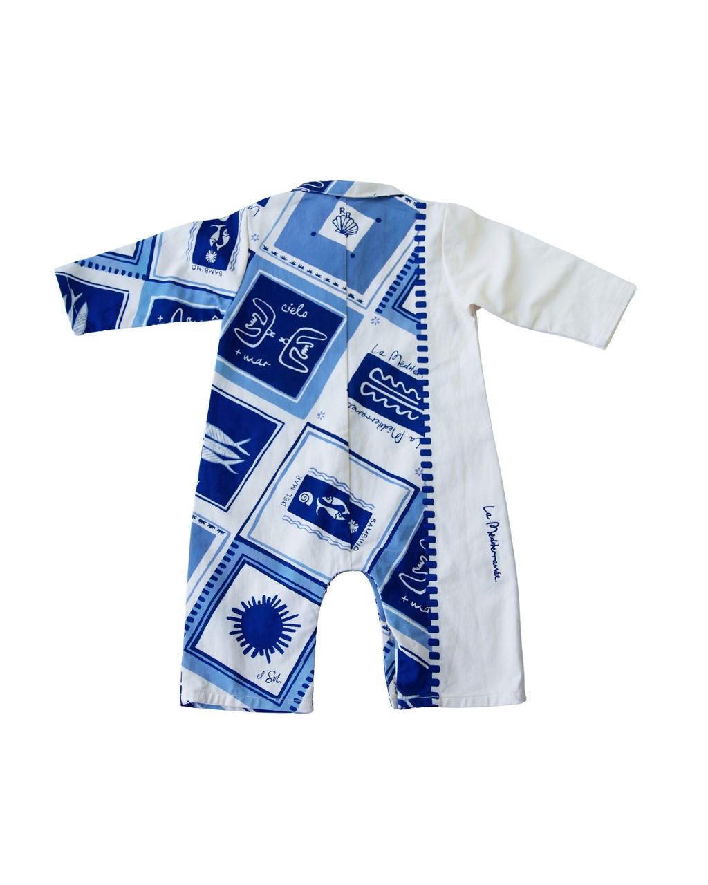 Cotton Boiler Suit - Azure