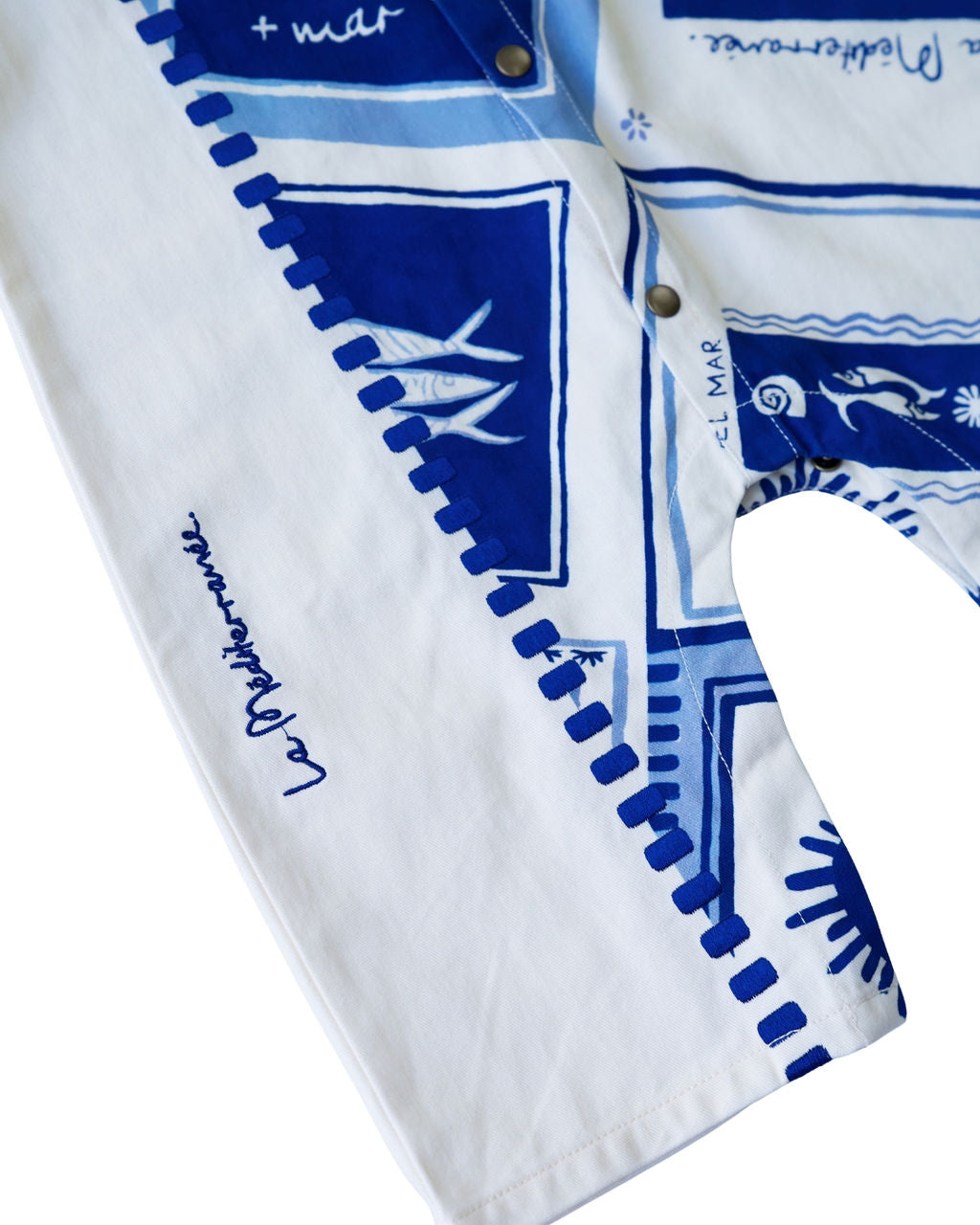 Cotton Boiler Suit - Azure