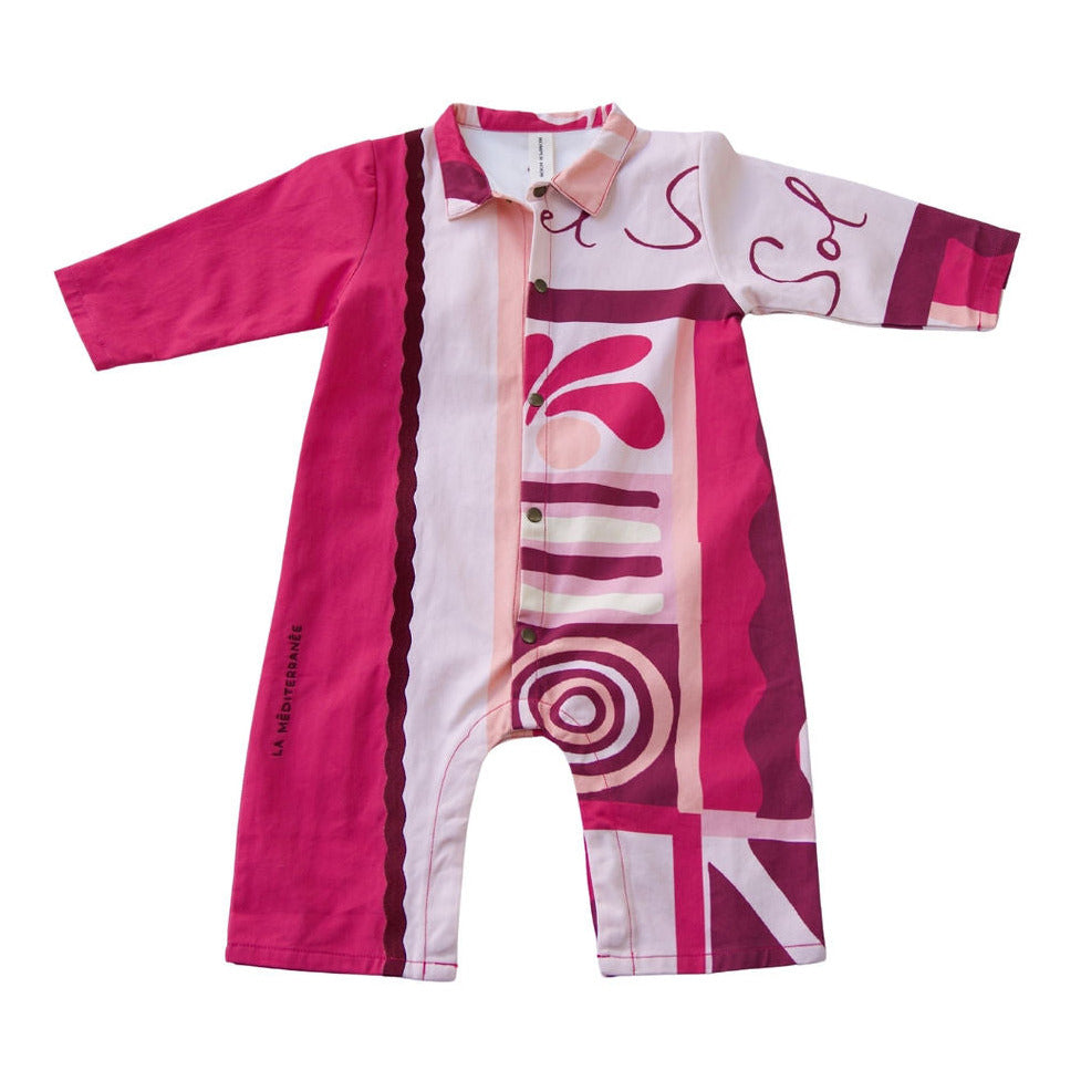 Cotton Boiler Suit - Rosa