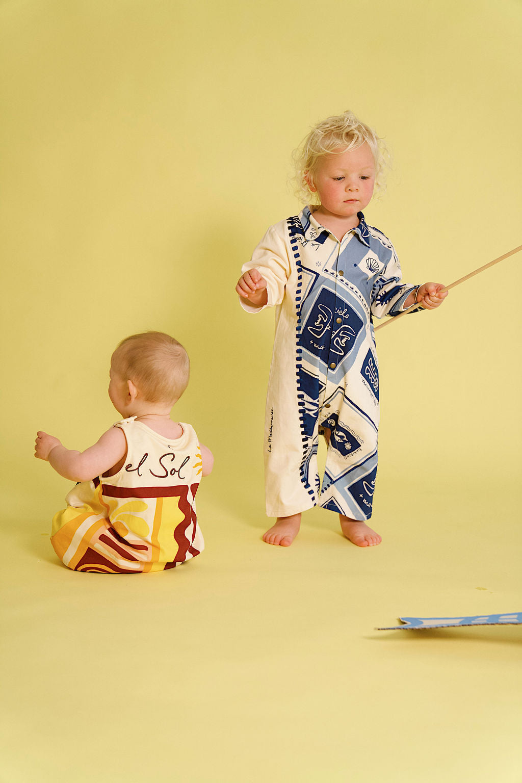 Cotton Boiler Suit - Azure