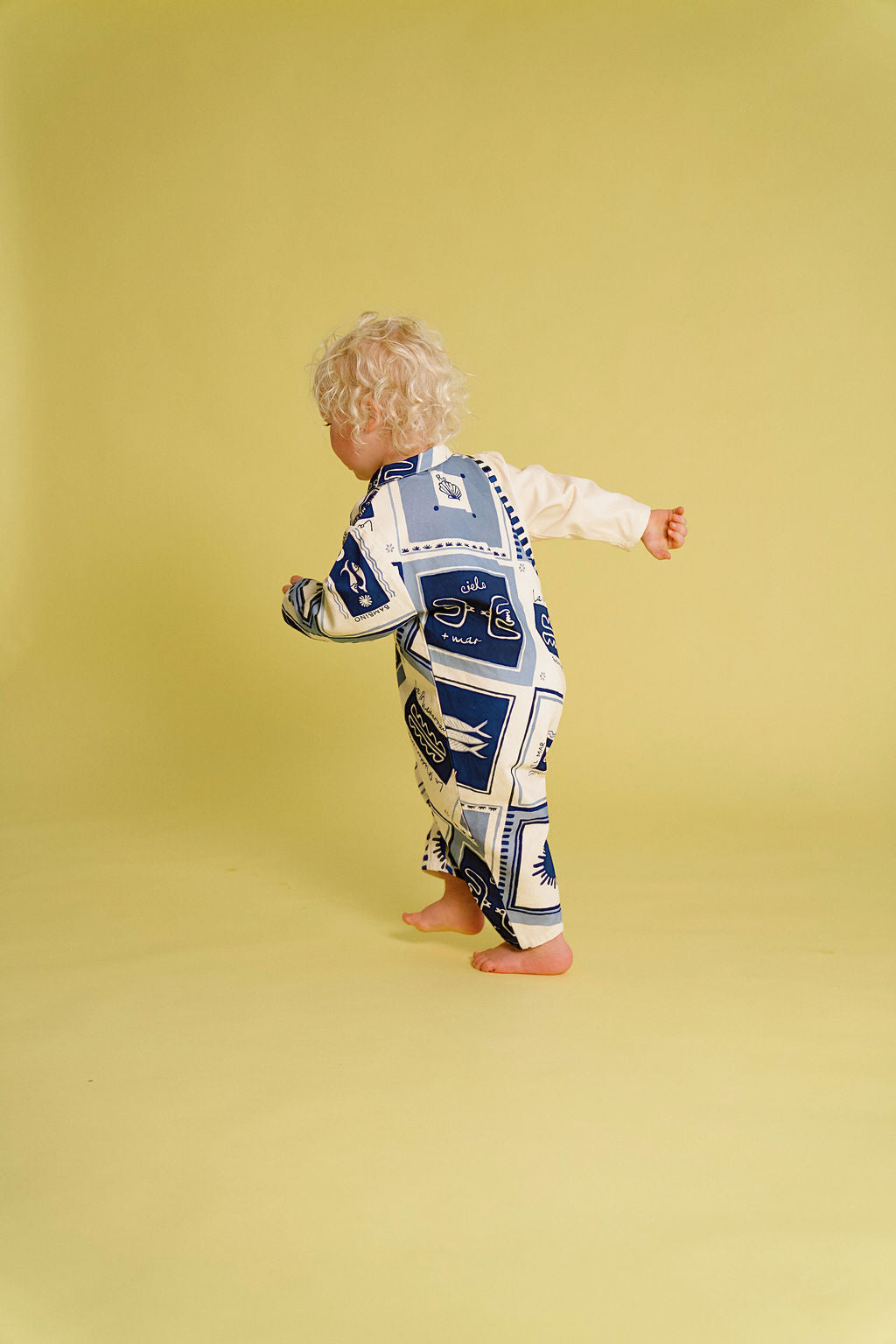 Cotton Boiler Suit - Azure