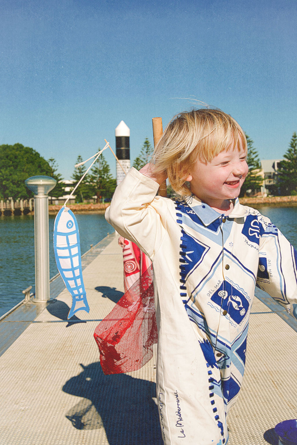 Cotton Boiler Suit - Azure