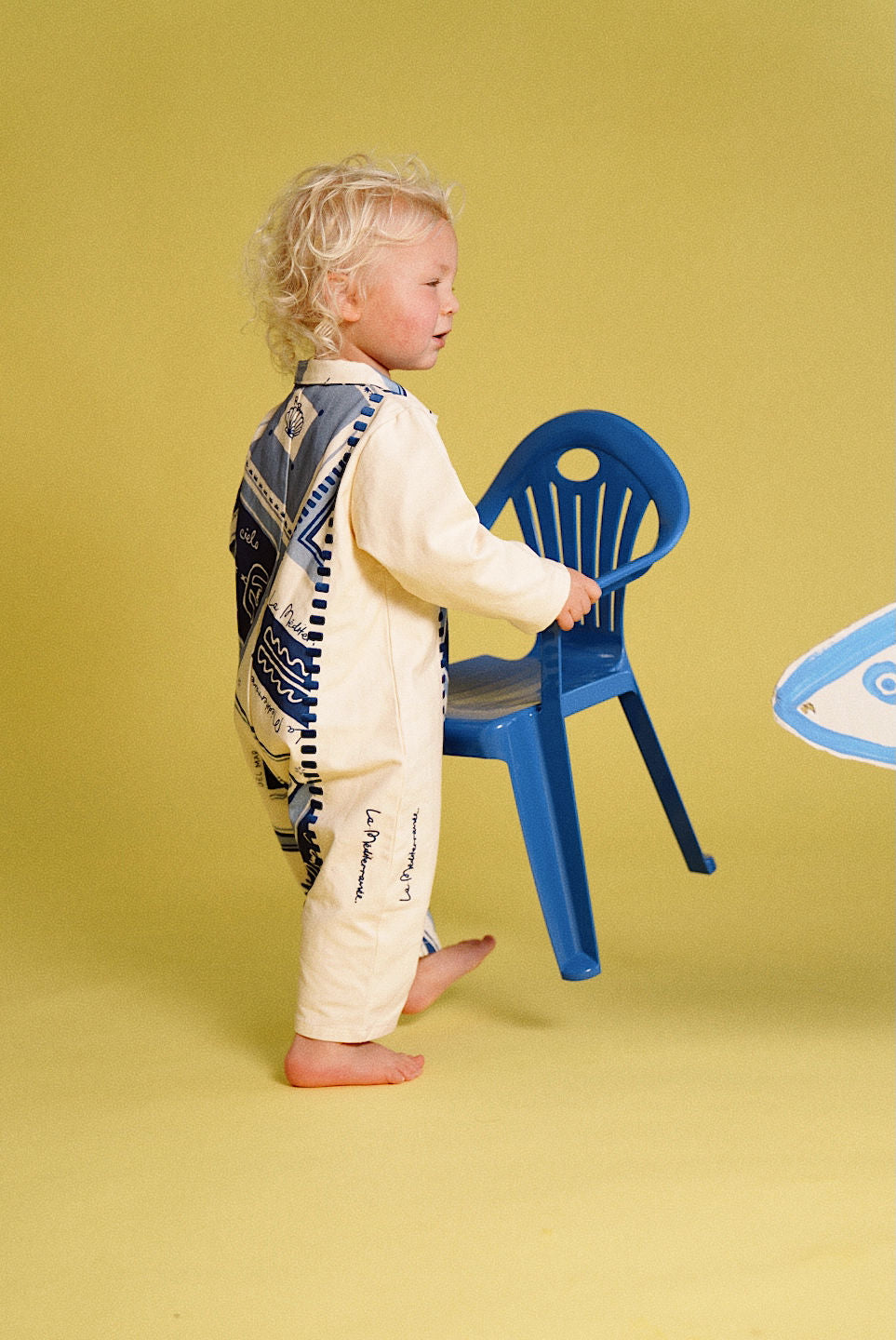 Cotton Boiler Suit - Azure