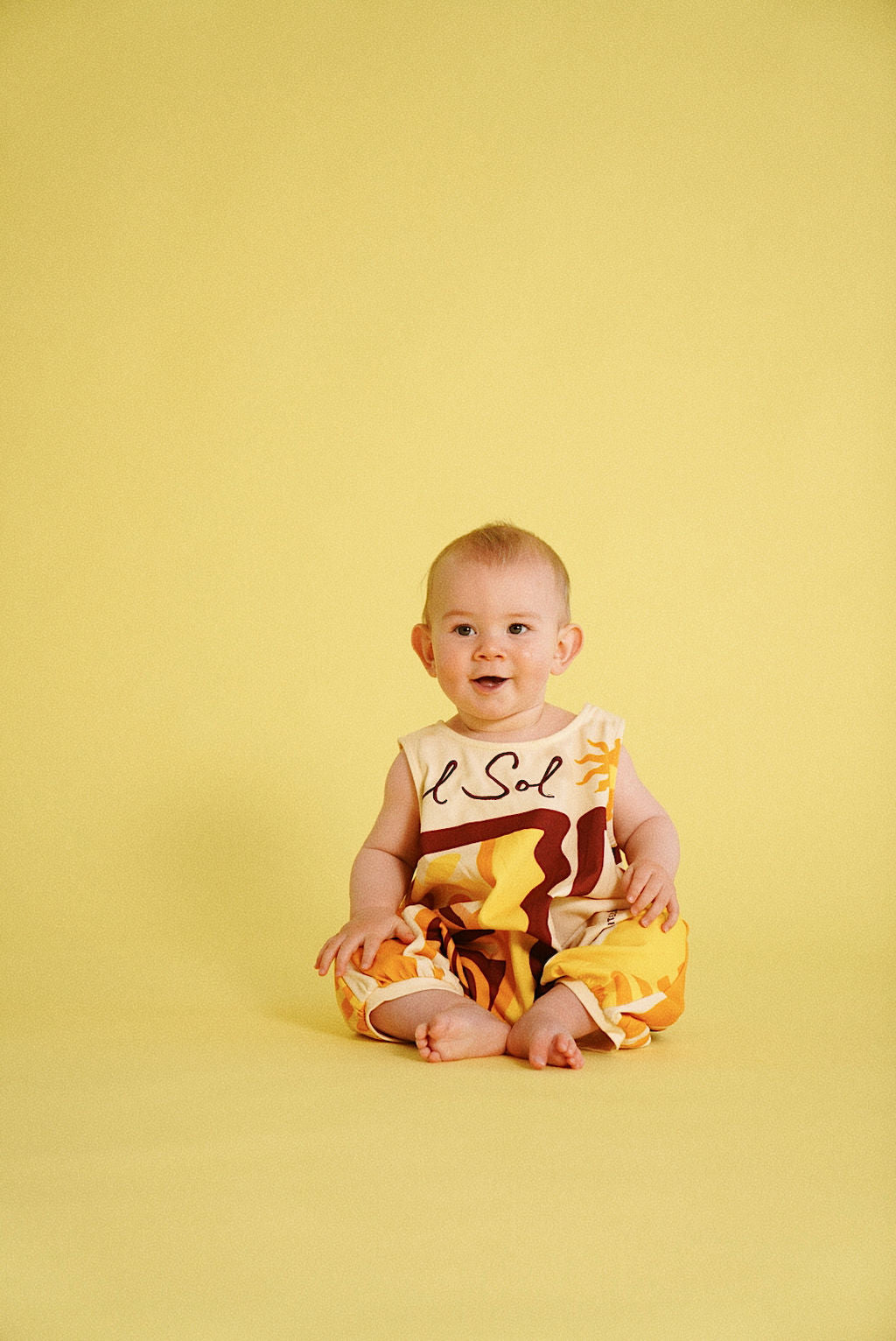 Terry Sleeveless Romper - Sol