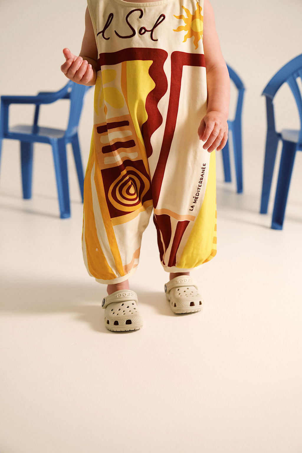 Terry Sleeveless Romper - Sol