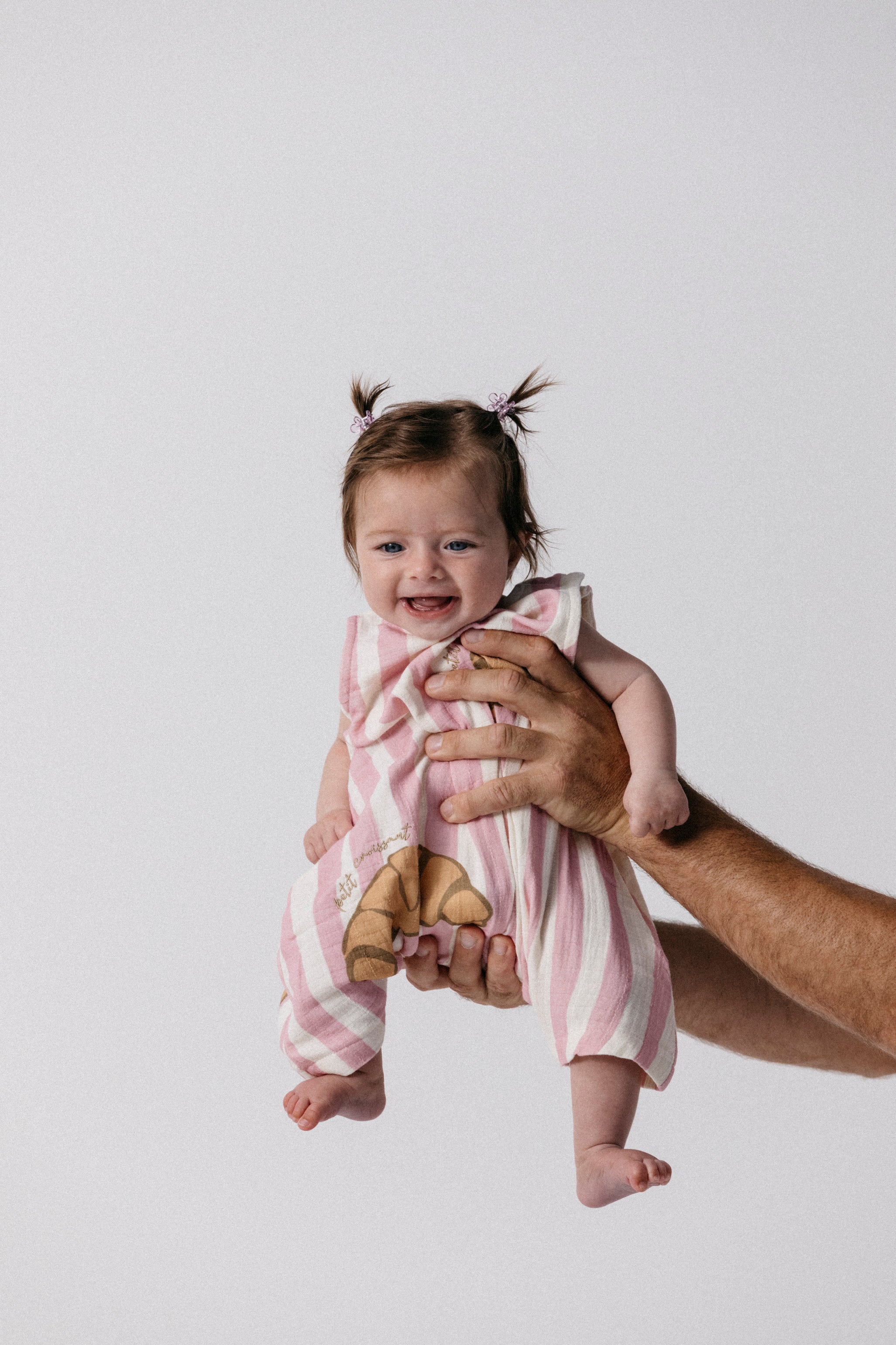 Crepe Baby Romper - Floss
