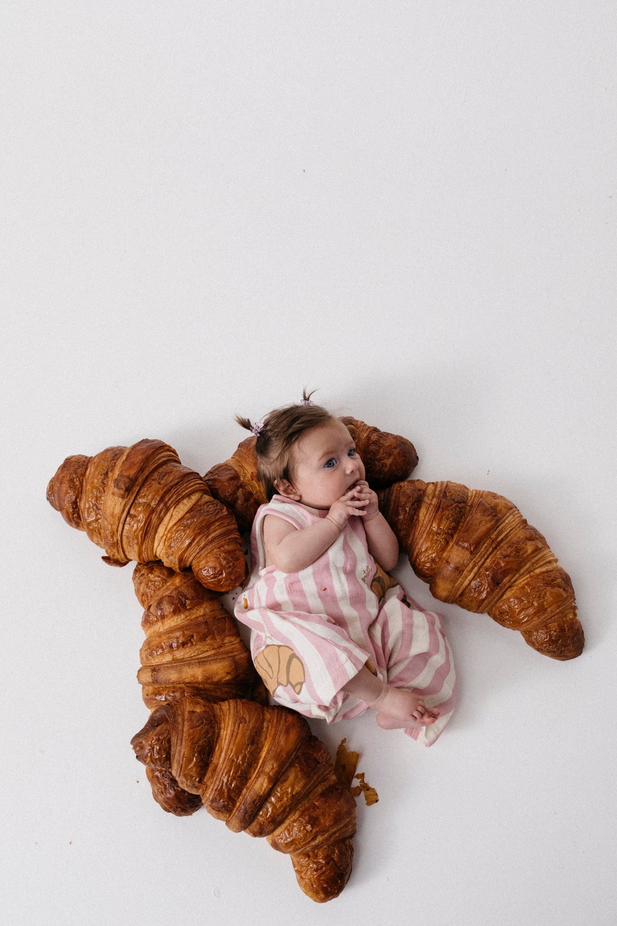 Crepe Baby Romper - Floss