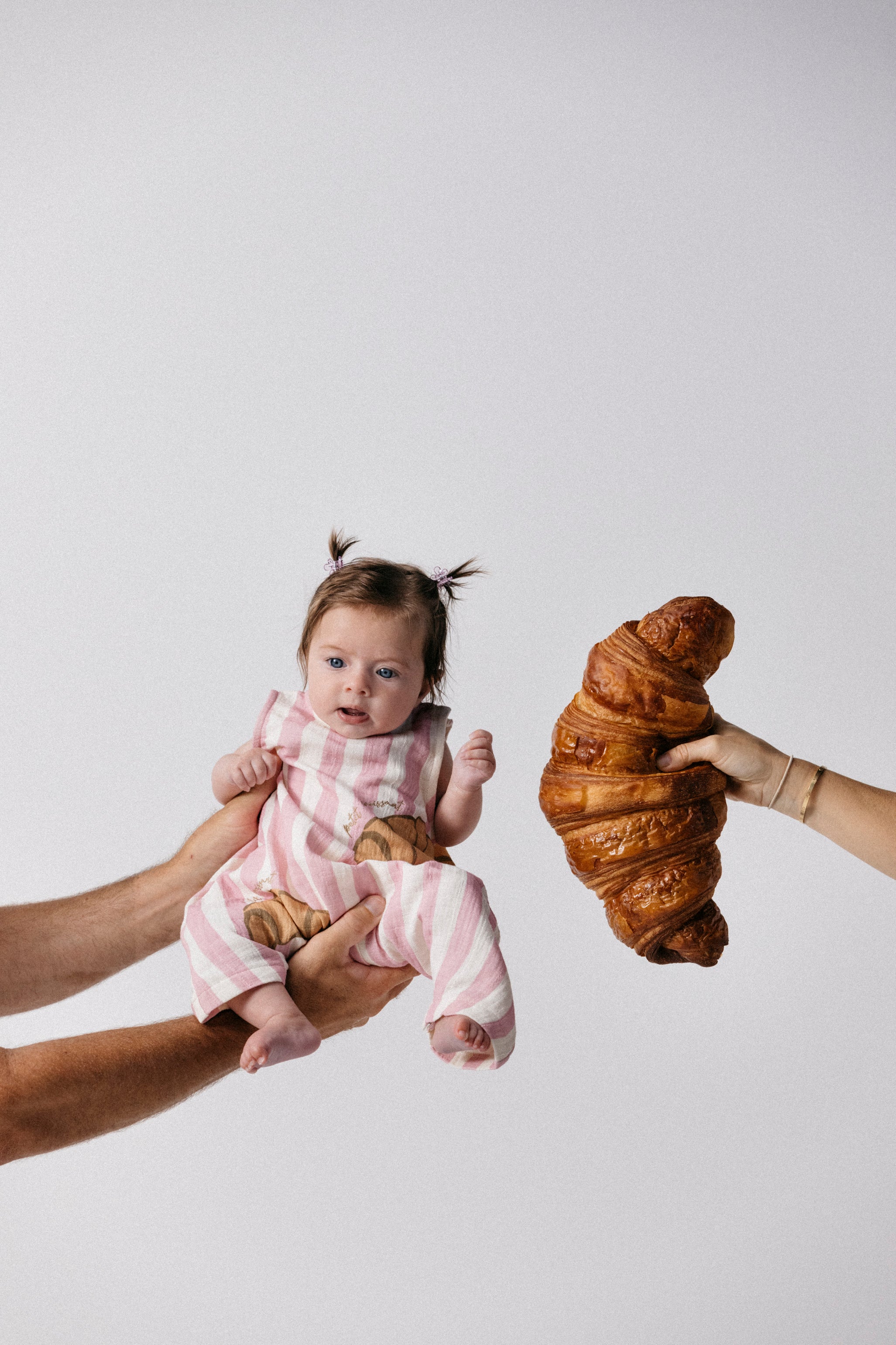 Crepe Baby Romper - Floss