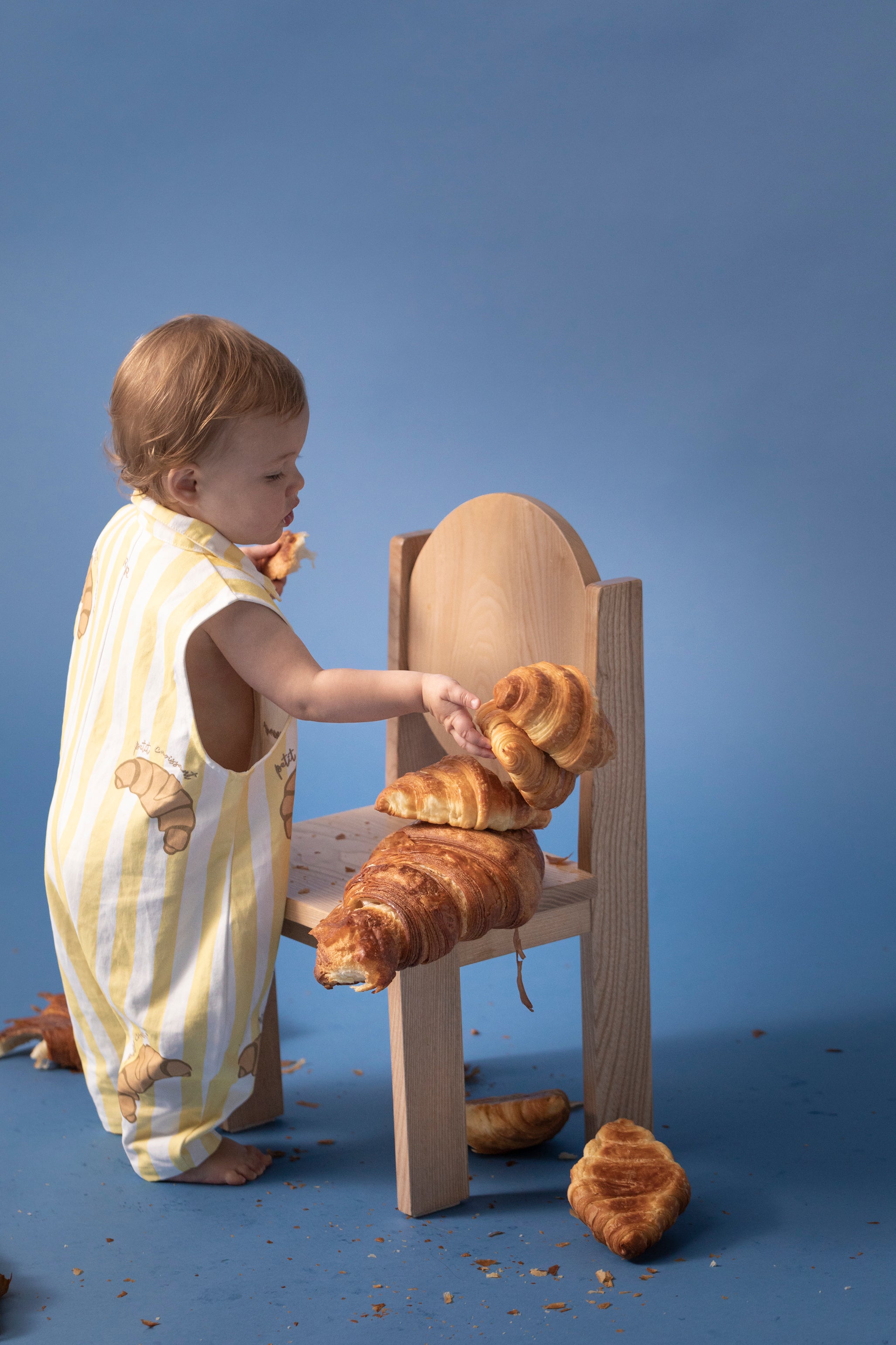 Sleeveless Baby Boiler Suit - Lemon