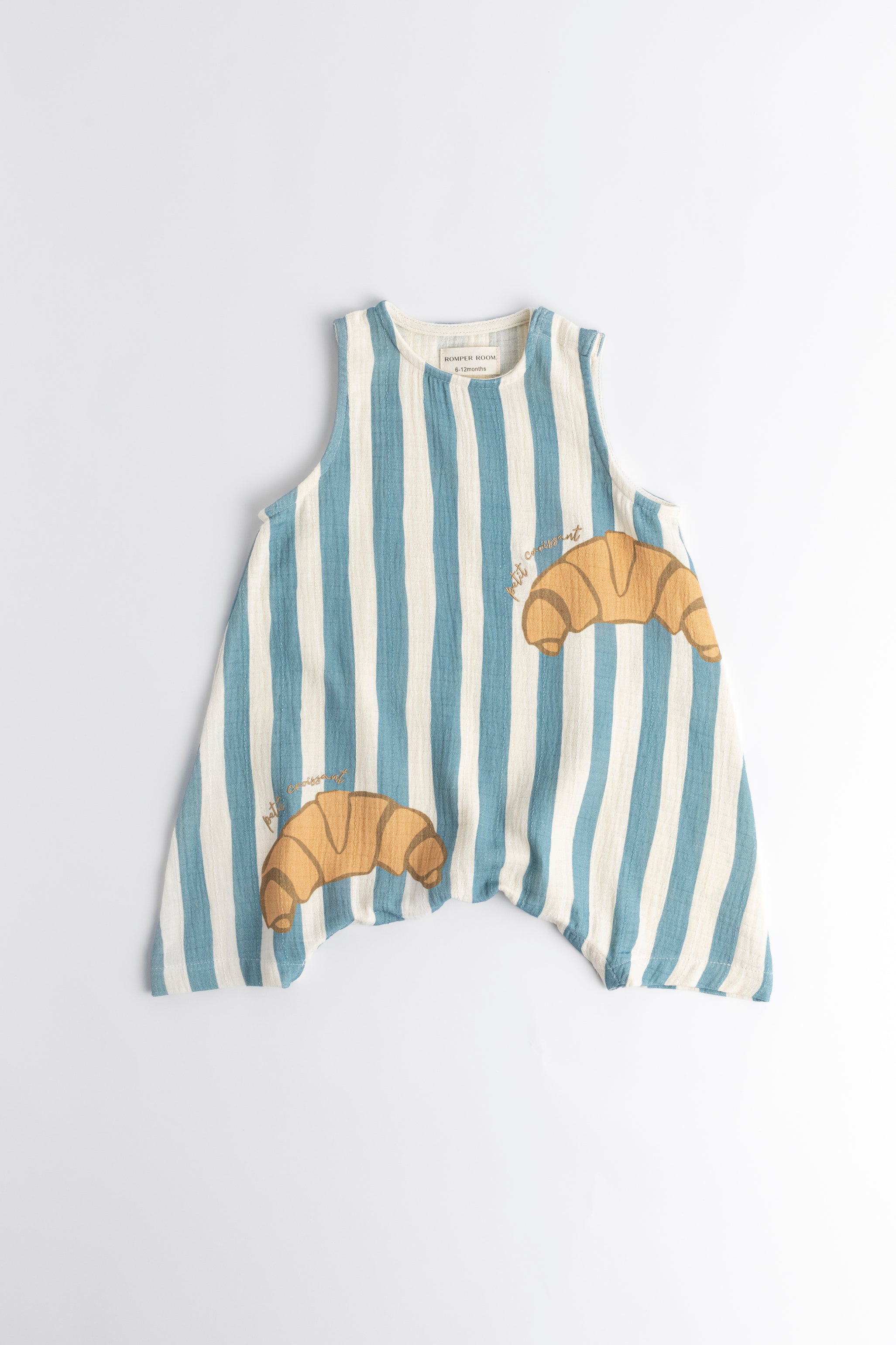 Crepe Romper - Sky
