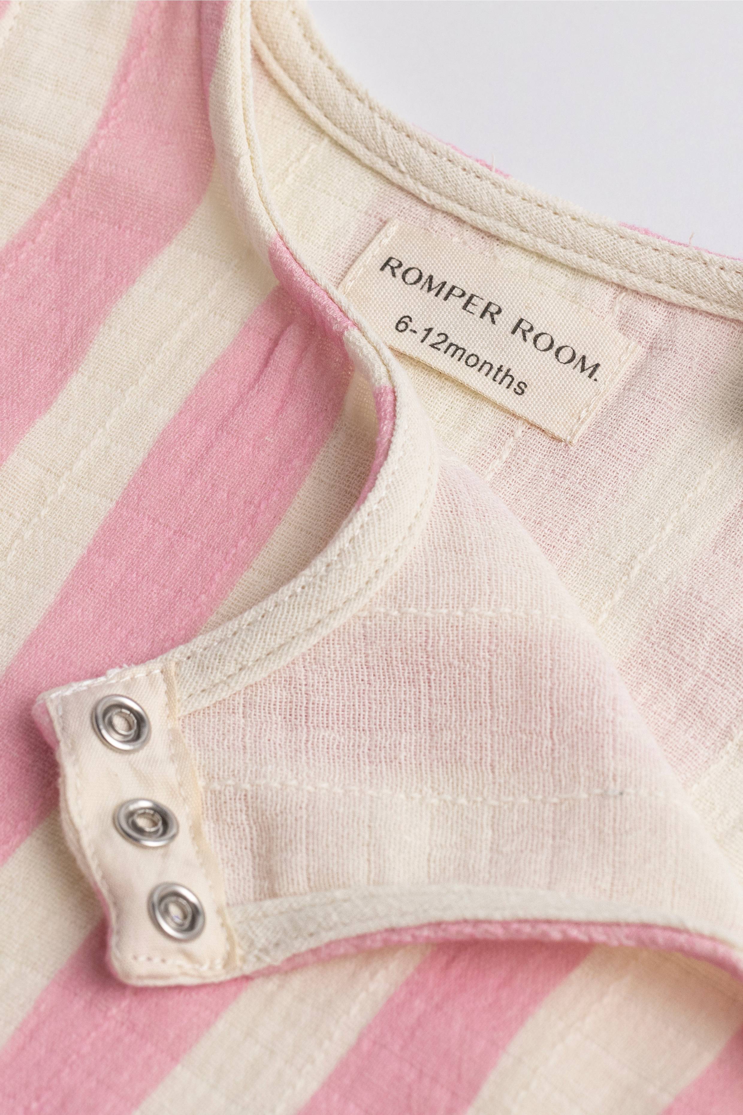 Crepe Baby Romper - Floss