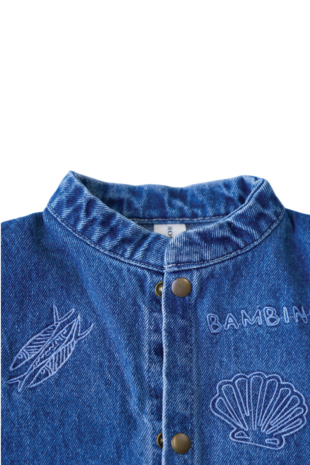 Sleeveless Denim Boiler Suit - Azure