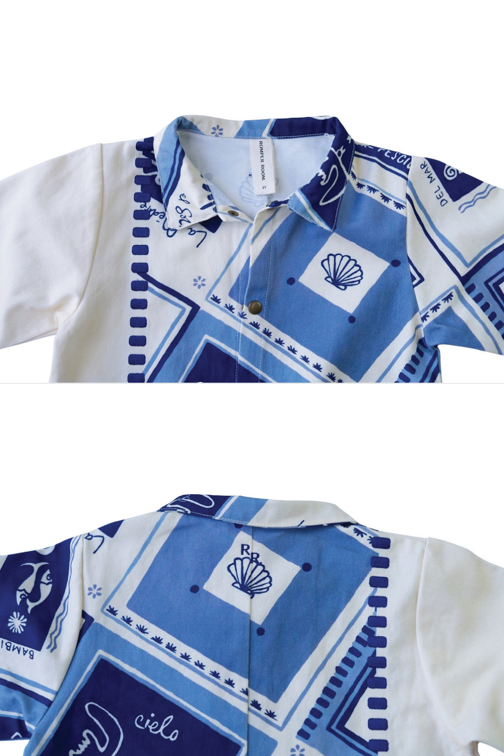 Cotton Boiler Suit - Azure