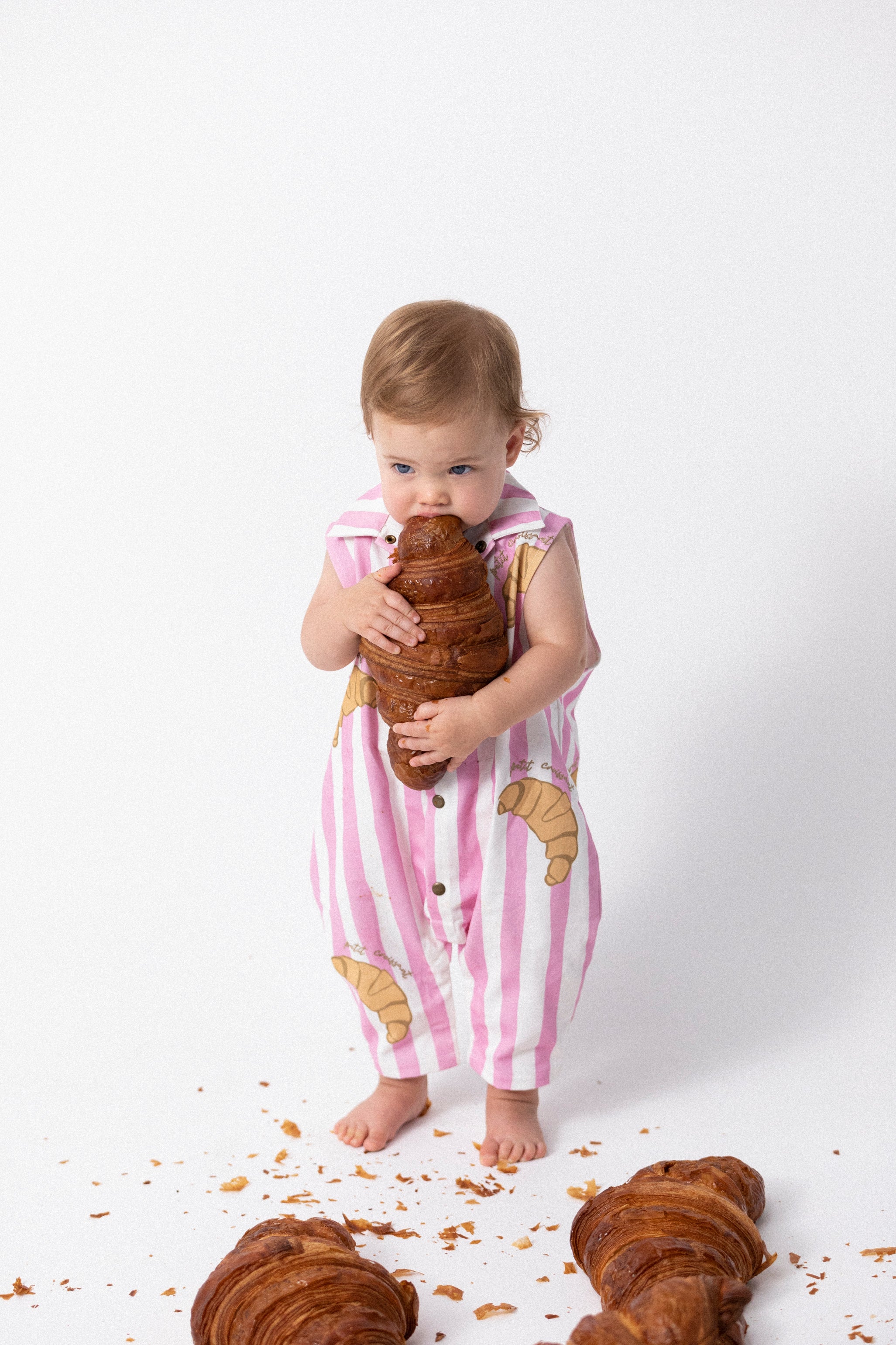 Agathe Sleeveless Boiler Suit - Floss