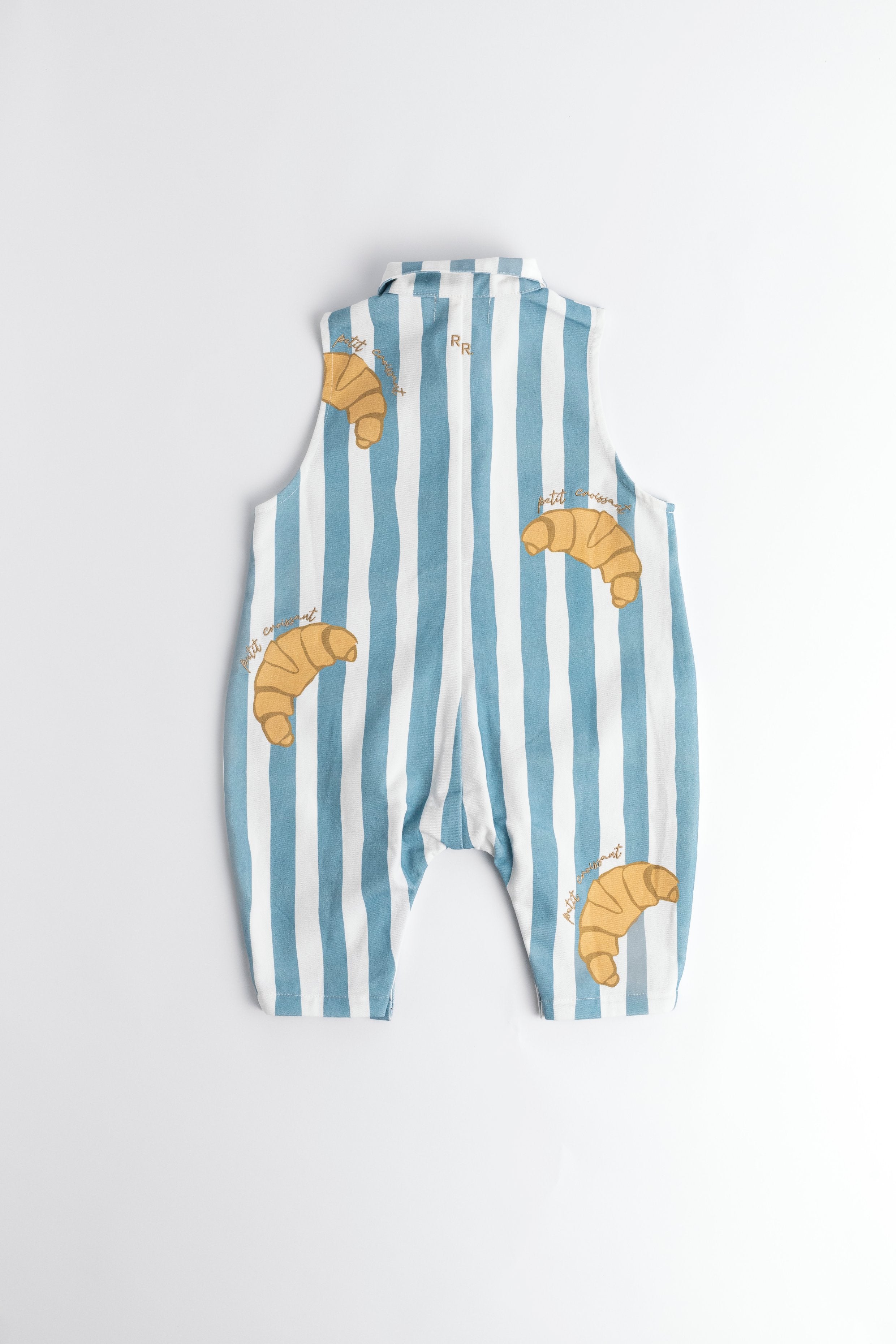 Agathe Sleeveless Boiler Suit - Sky